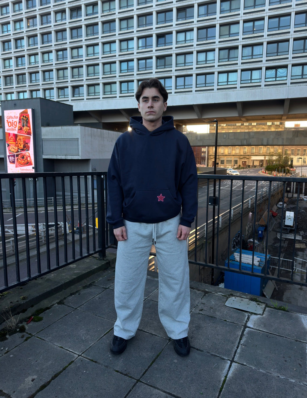 Navy Signature Hoodie