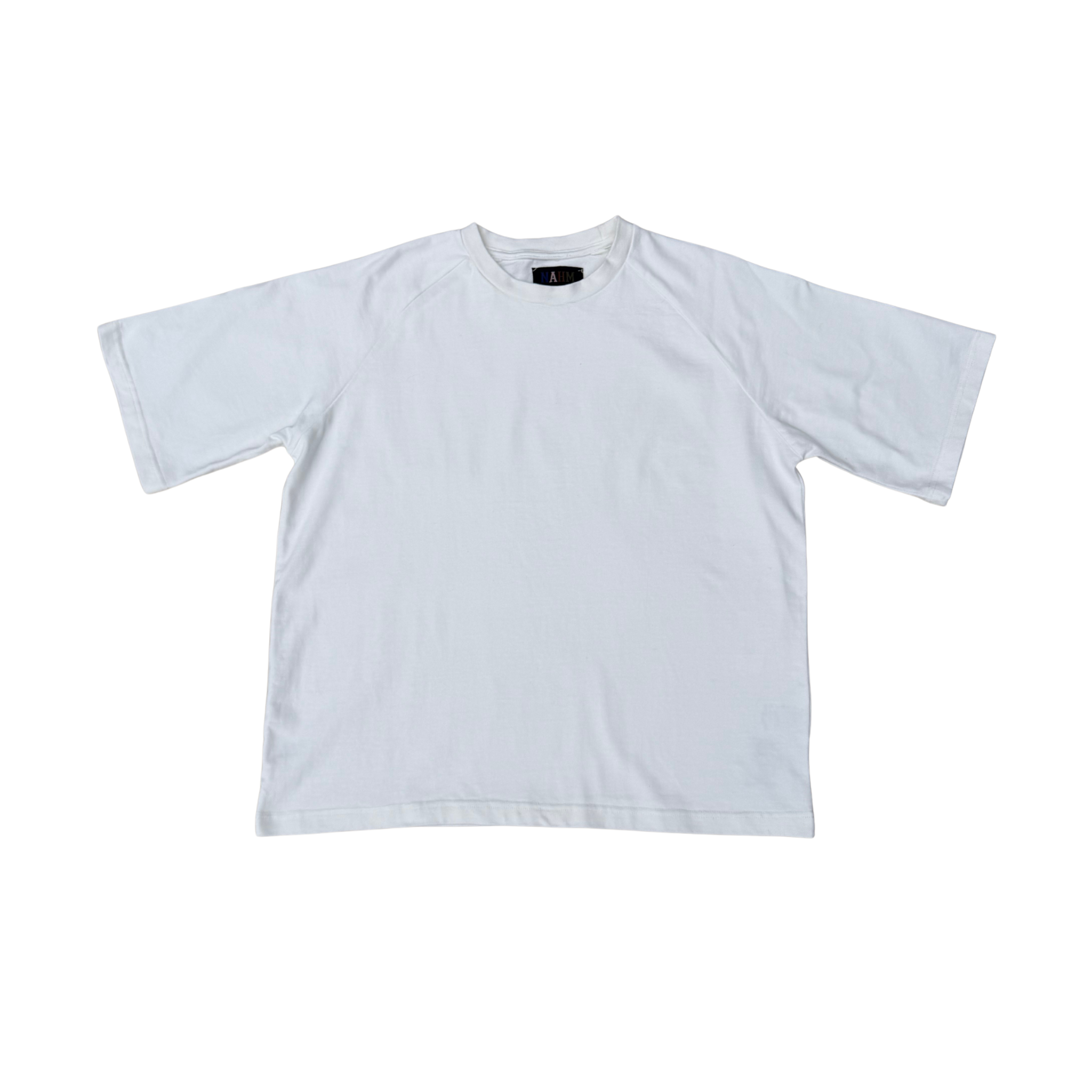 White Raglan Tee