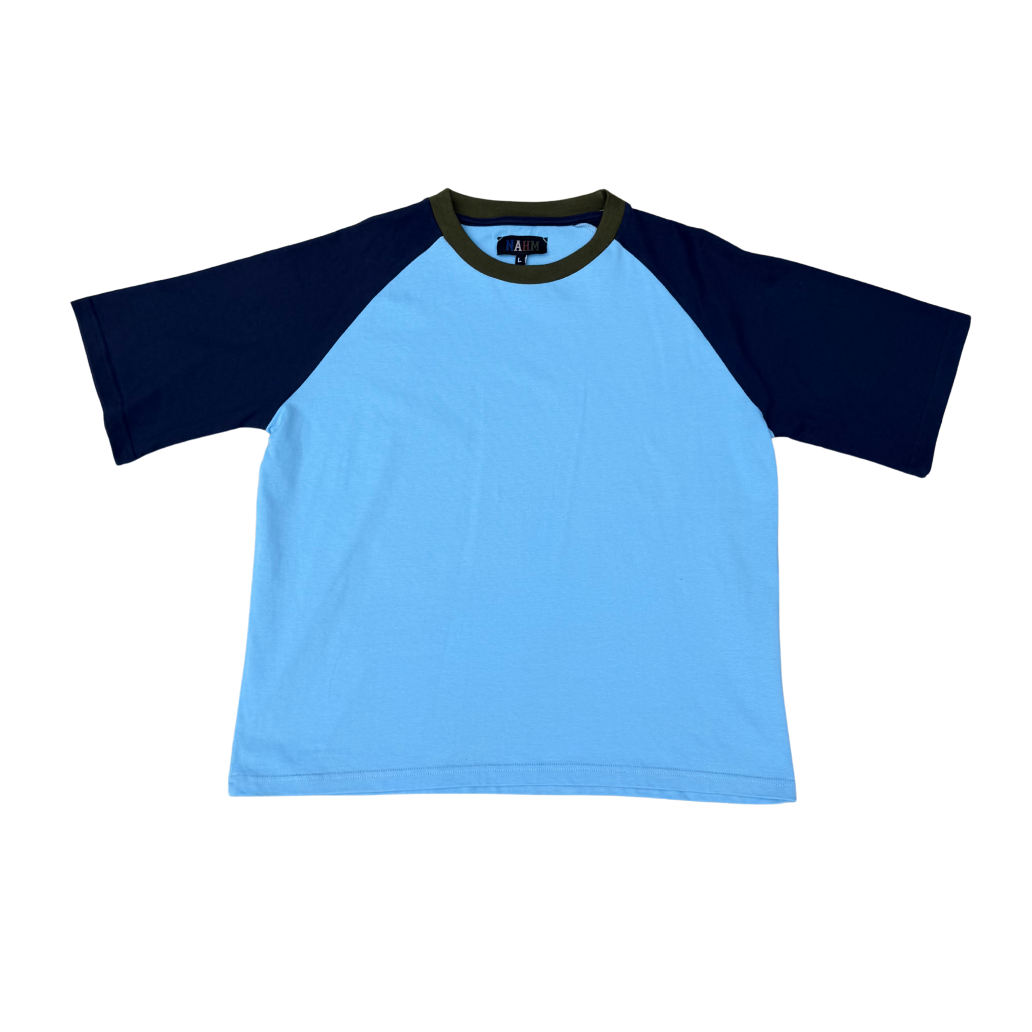 Blue Raglan Tee