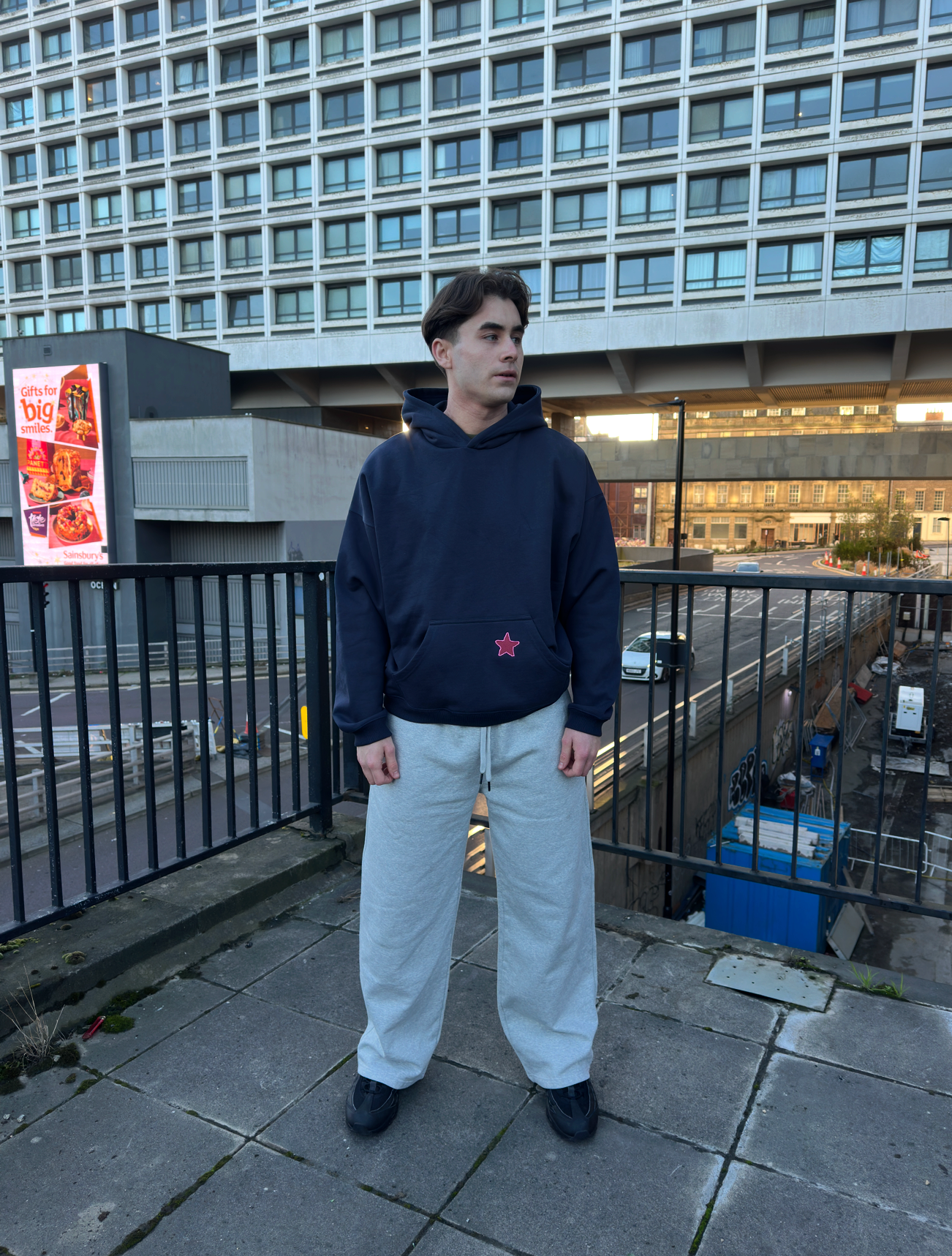 Navy Signature Hoodie