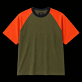 KHAKI RAGLAN TEE